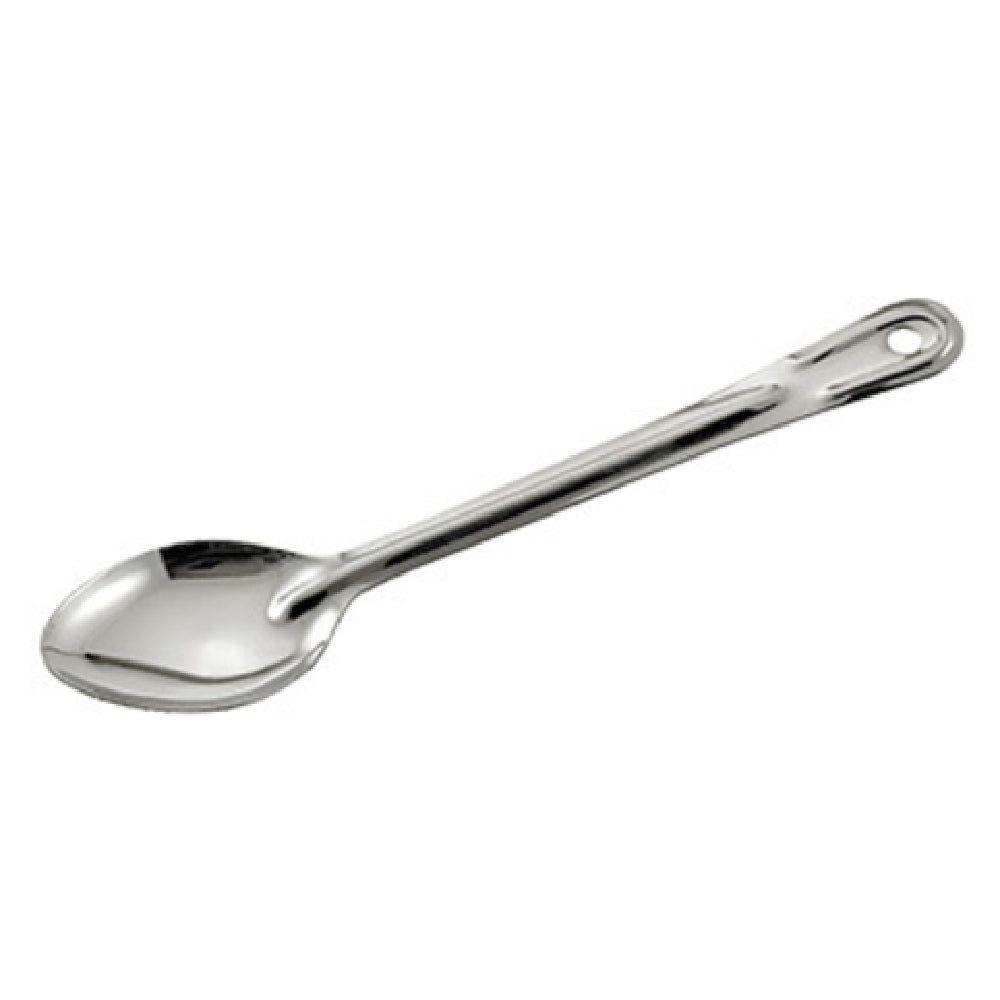 Winco BSOT-11H 11 Inch Basting Spoon Solid with 1.5 mm Stainless Steel