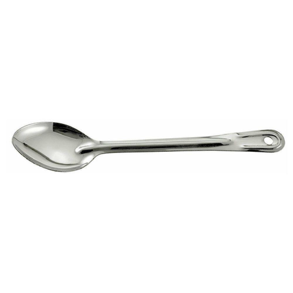 Winco BSOT-13H 13 Inch Solid Basting Spoon with 1.5 mm stainless steel