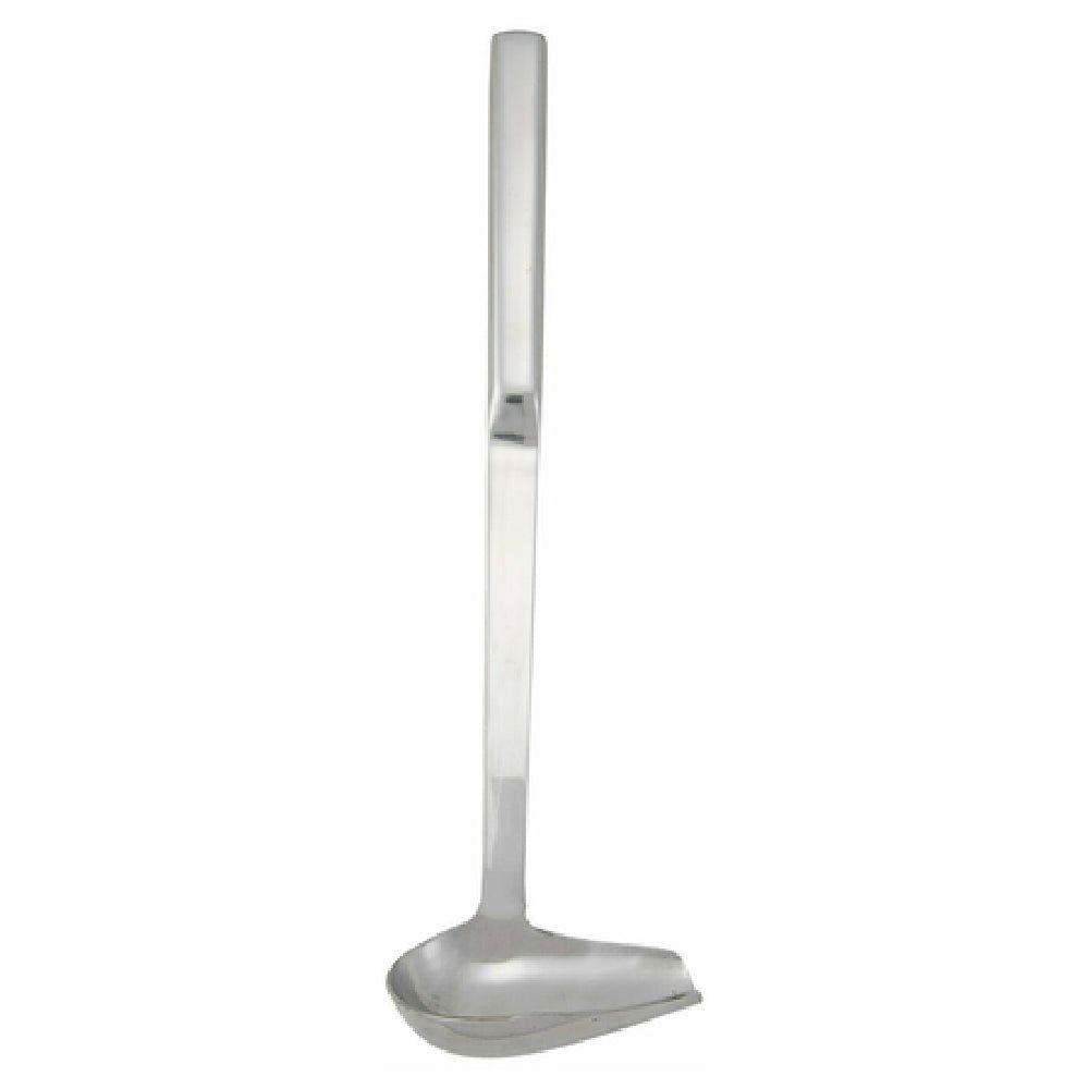 Winco BW-SP1 1 Oz Spout Ladle With Hollow Handle Stainless Steel