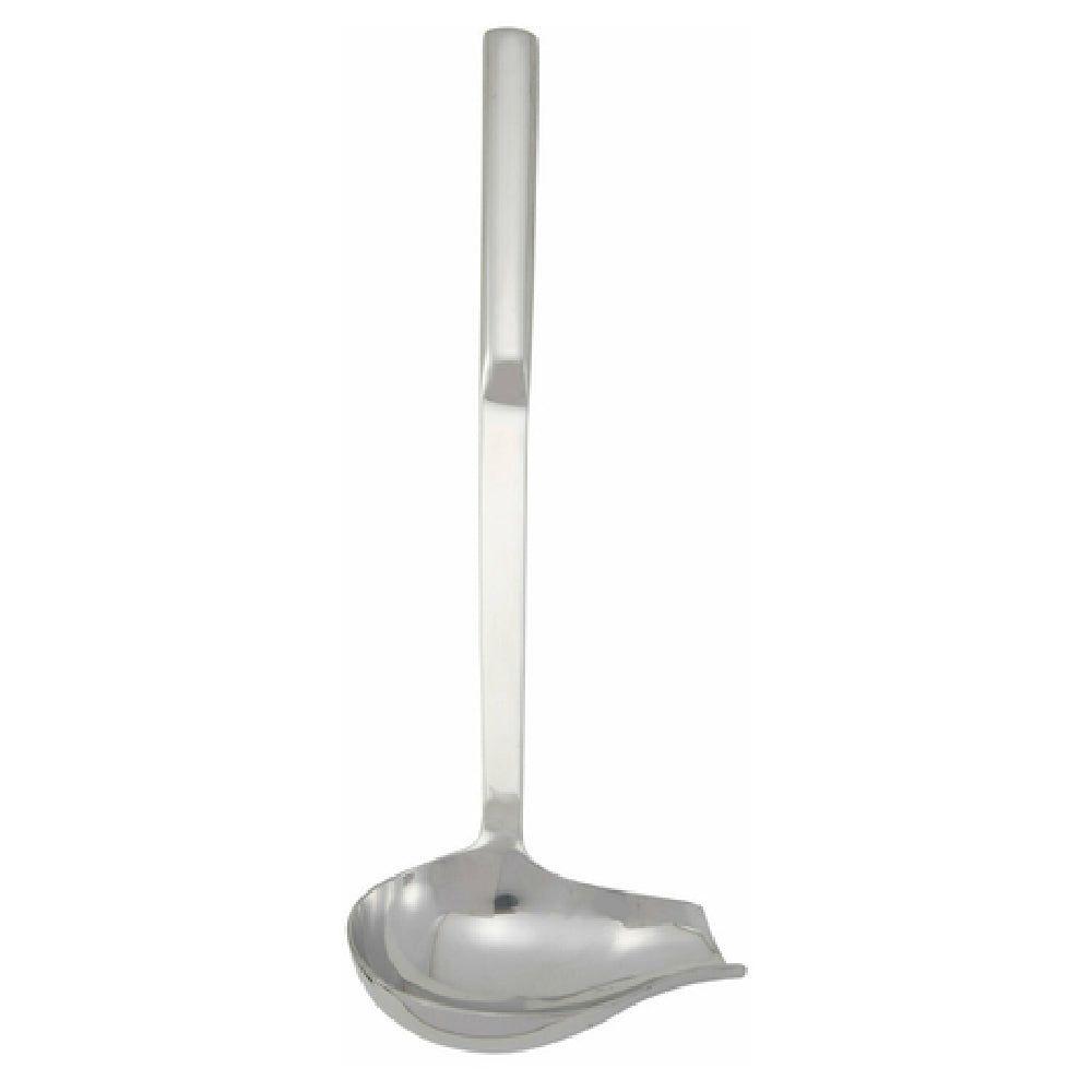 Winco BW-SP2 2 Oz Spout Ladle With Hollow Handle Stainless Steel