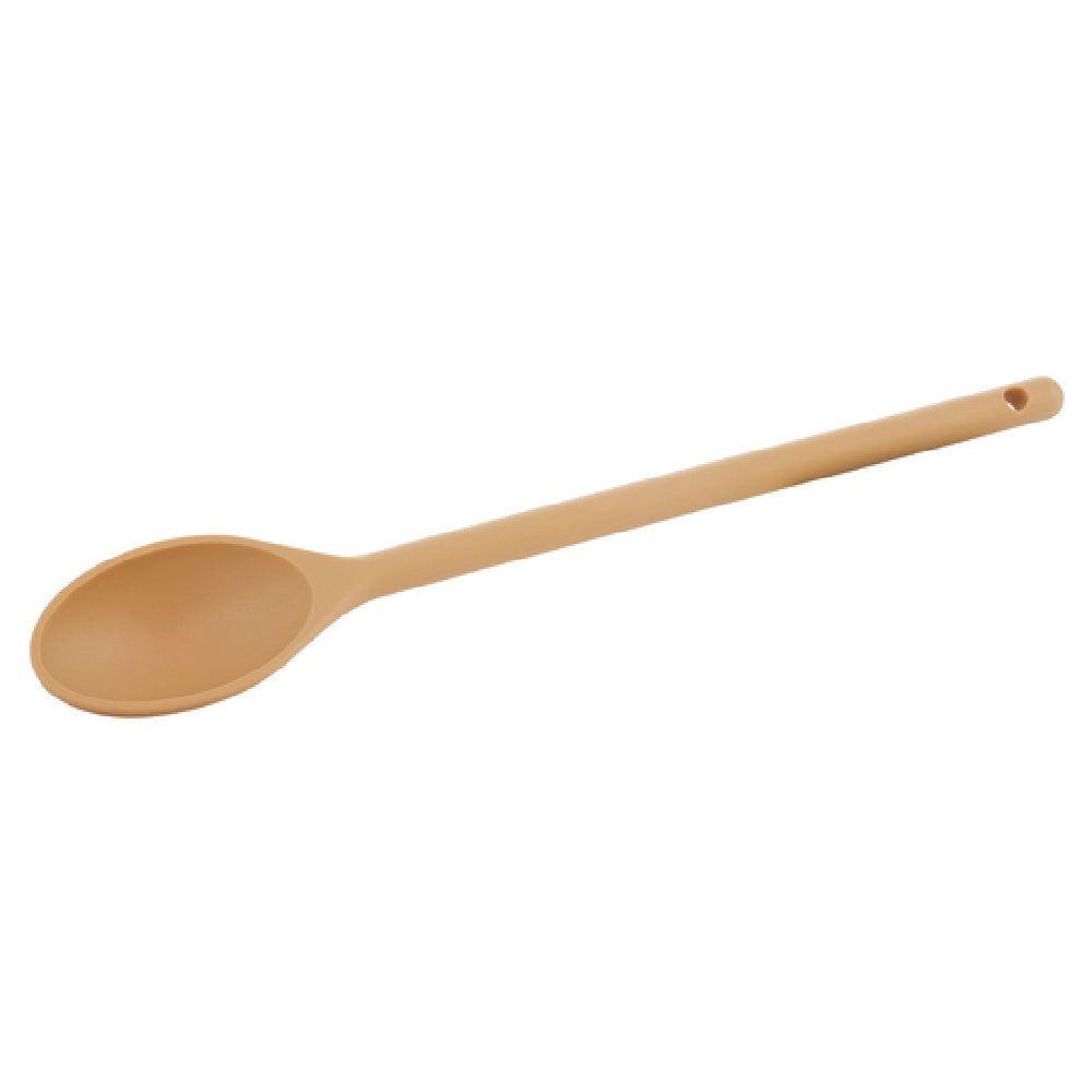 Winco NS-15T 15-Inch Serving Spoon One-piece BPA Free Nylon Tan