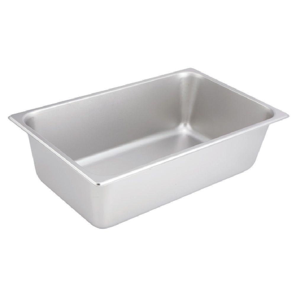 Winco SPF6 20-3/4 Inch Full Size Steam Table Pan 25 Gauge Stainless Steel