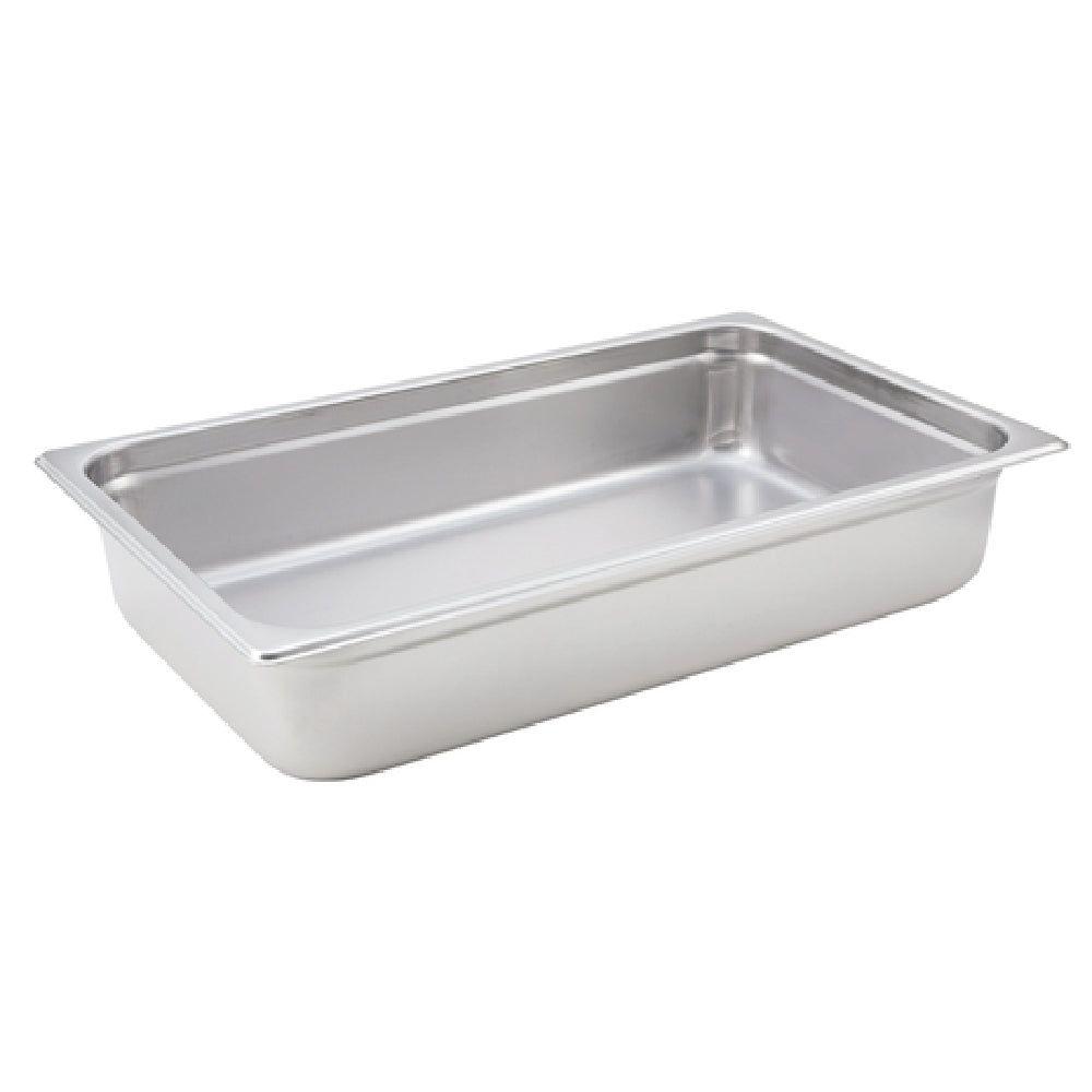 Winco SPJH-104 20-3/4 Inch Steam Table Pan Heavyweight Stainless Steel