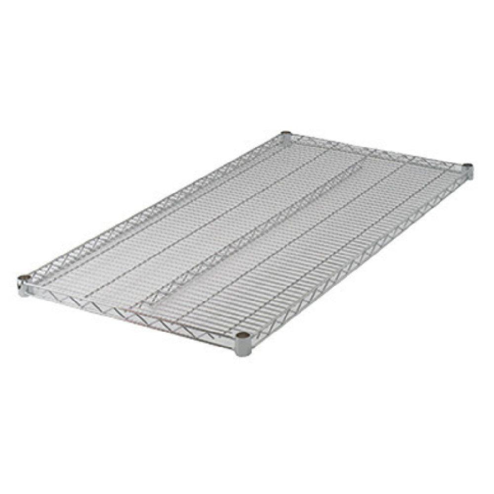 Winco VC-2148 48 Inch Wire Shelf Includes 4 Sleeve Clips Chrome Plated Finish