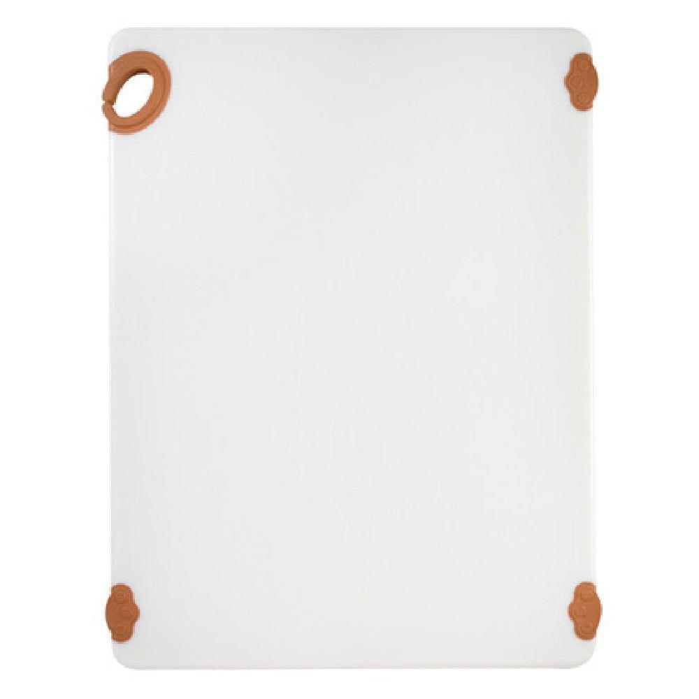 Winco CBN-1824BN 18 Inch STATIKBoard Cutting Board Dishwasher Safe Co-polymer Brown