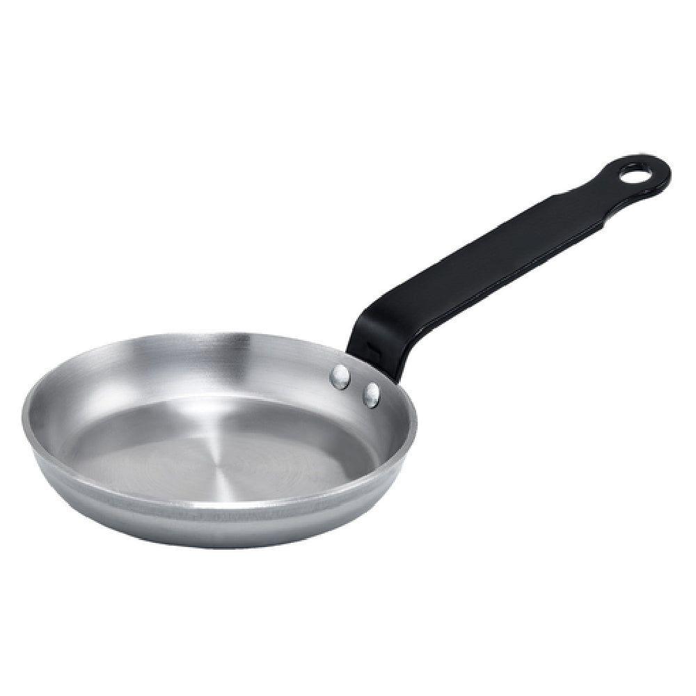 Winco CSPP-4 4-3/4 Inch Dia Riveted Handle Blini Pan Carbon Steel