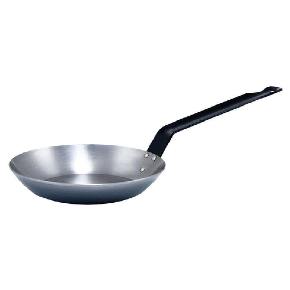 Winco CSFP-8 8-5/8 Inch Diameter Fry Pan With Riveted Handle Carbon Steel