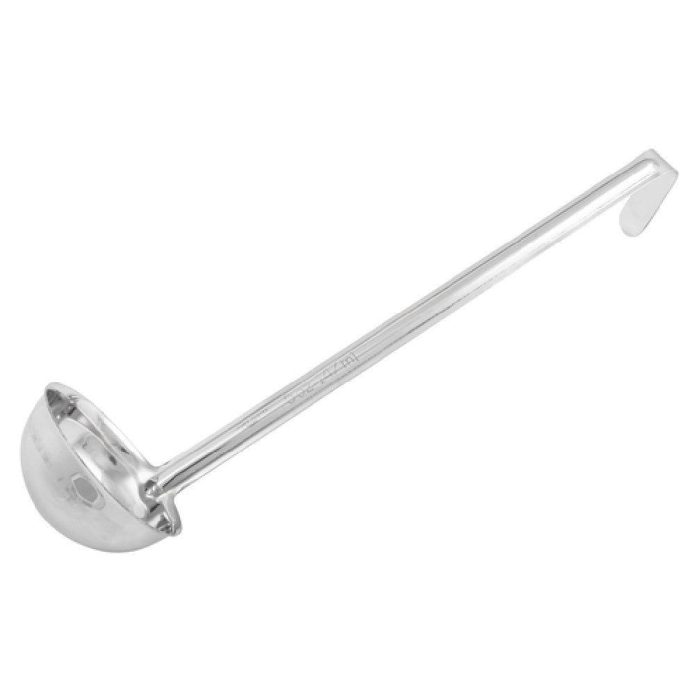 Winco LDIN-12 12 Oz Ladle One-piece Stainless Steel NSF Approved