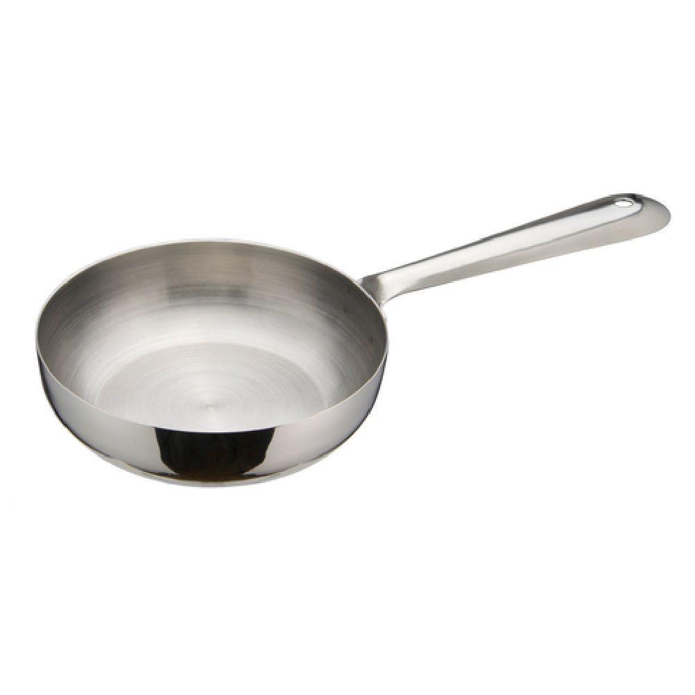 Winco DCWC-102S 10 Oz Mini Fry Pan Round Stainless Steel