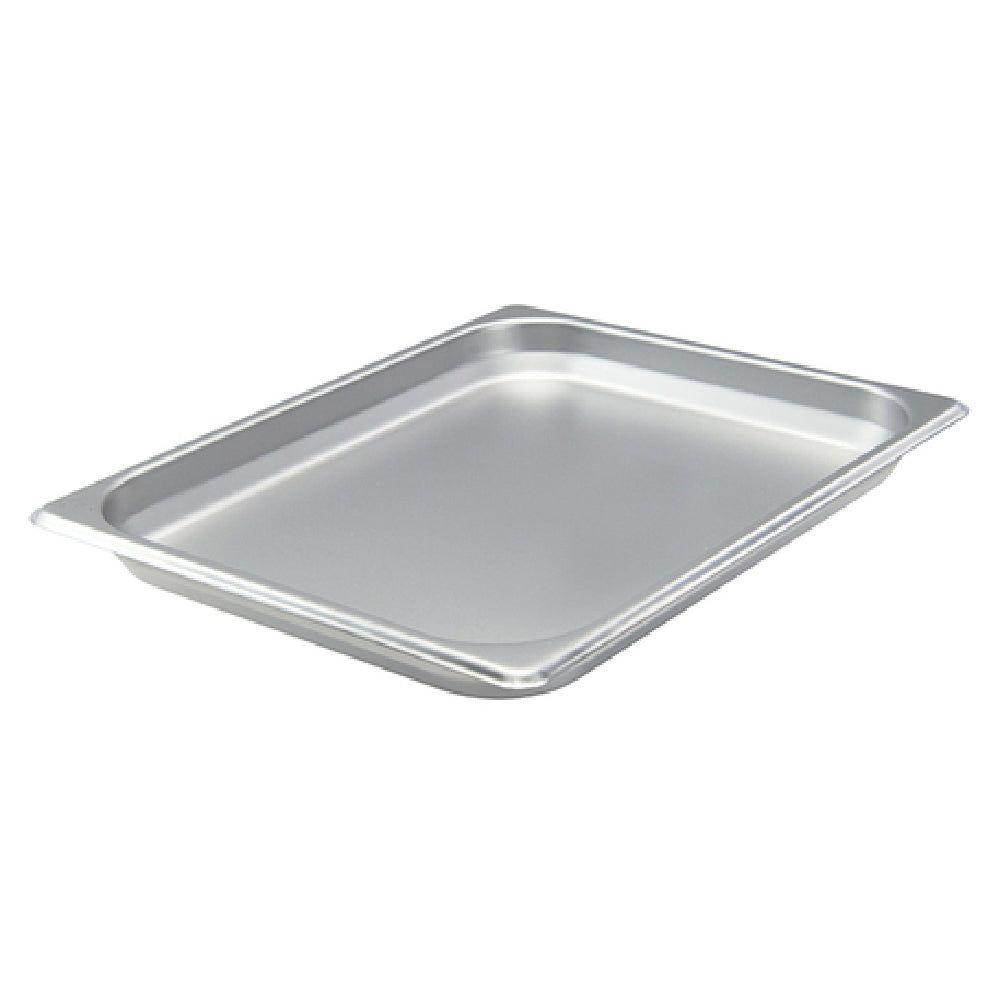 Winco SPJH-201 12-3/4 Inch Steam Table Pan 22 Gauge Heavy Weight Stainless Steel