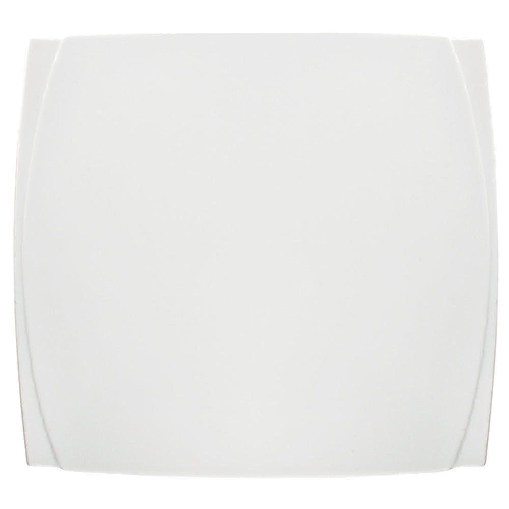 Winco WDP009-103 14 Inch Square Plate Dishwasher Safe Porcelain White
- cs