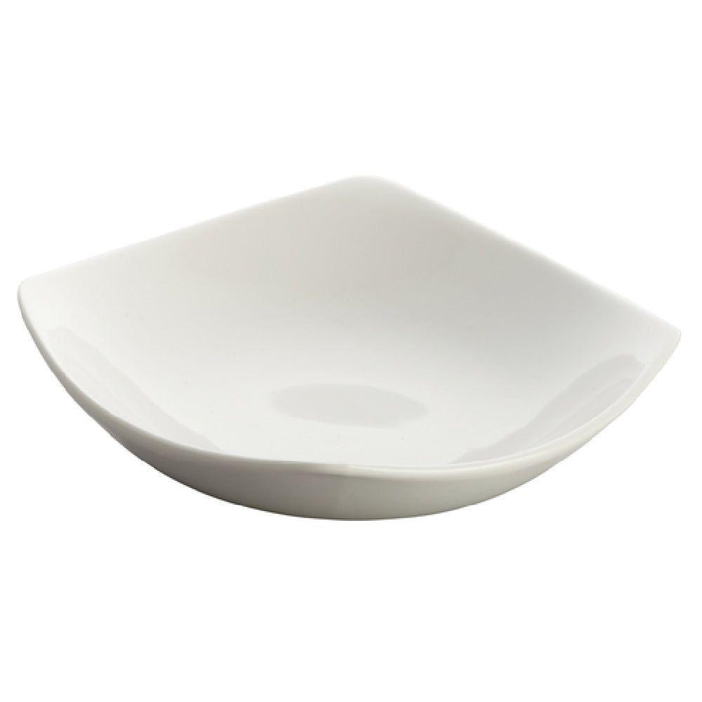 Winco WDP013-103 5-1/4 Inch Square Dishwasher Safe Porcelain Dish
- cs