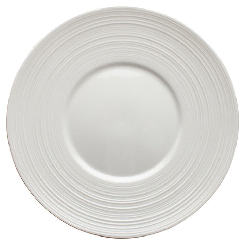 Winco WDP022-106 8-1/8 Inch Diameter Round Plate Porcelain Dishwasher Safe
- cs
